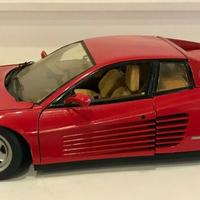 Pocher 1/8 Ferrari Testarossa rossa (7) eleborata