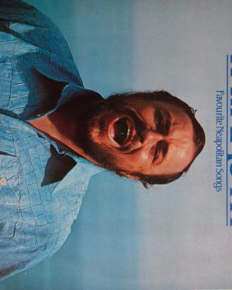 dischi vinile 33 giri Pavarotti e Carosone 