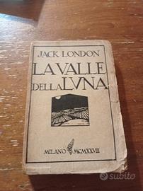 la valle della luna . libro vintage