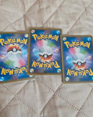 Lotto 9 Carte Pokemon Giapponesi Trevenant Holo Ee