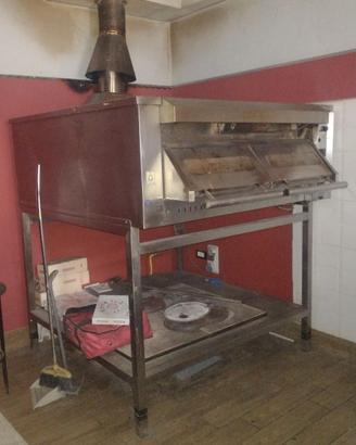 Forno professionale gas pizza