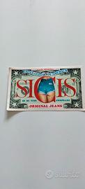 Adesivo vintage American jeans