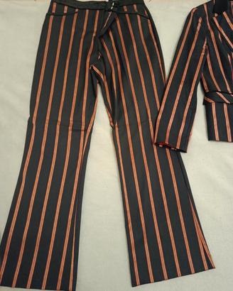 tailleur donna gessato