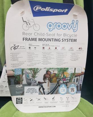 Seggiolino per bicicletta bambino