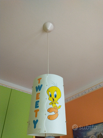 Lampadario Titti per cameretta bimbi