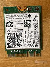 Scheda wifi 7265ngw 00JT464 lenovo T450