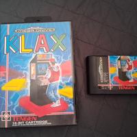 Klax per Sega Mega Drive 2 – cartuccia + custodia