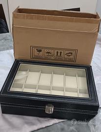Valigietta porta orologi 12 slot
