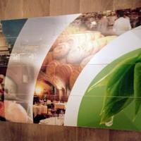 Pannelli isolanti da parete con grafica e foto