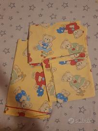 Set lenzuola copriletto e federa  bambino 