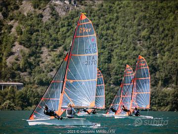29er pronto per regata Lago d'Iseo
