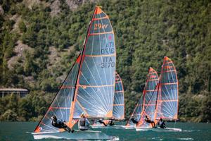 29er pronto per regata Lago d'Iseo