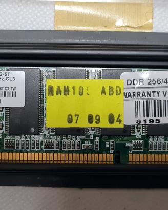 💻 Banco di RAM Elixir 256MB DDR-400MHz CL3 💻