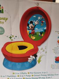 Vasino Sonoro 3-in-1 Disney Mickey Mouse NUOVO
