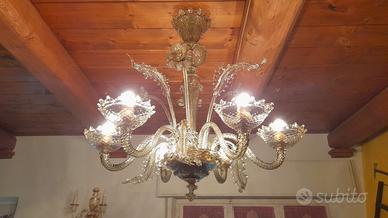 LAMPADARIO DI MURANO 