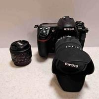 Nikon D300  50mm 1.8 nikkor + 18 -50 2.8 sigma