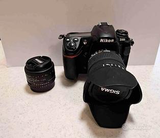 Nikon D300  50mm 1.8 nikkor + 18 -50 2.8 sigma