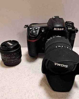 Nikon D300  50mm 1.8 nikkor + 18 -50 2.8 sigma