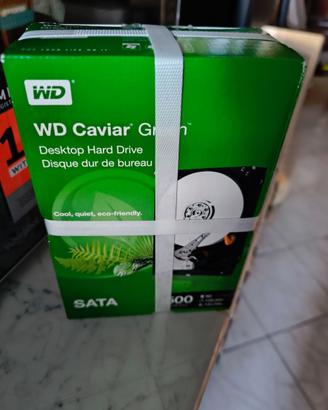 WD Green 500GB HDD SATA - Nuovo