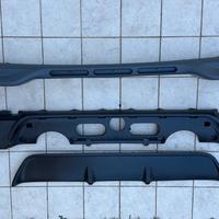 Spoiler e diffusore Smart 453 Brabus style