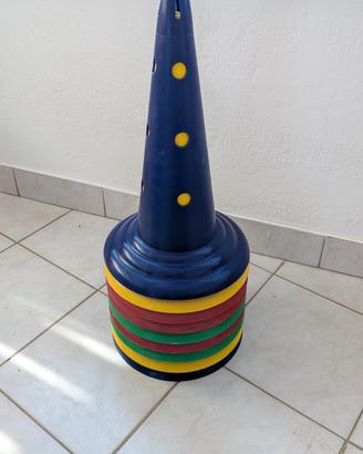 Set 9 Coni 52cm Allenamento Sportivo o Percorso