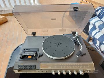 Hitachi giradischi/tuner/audiocassette