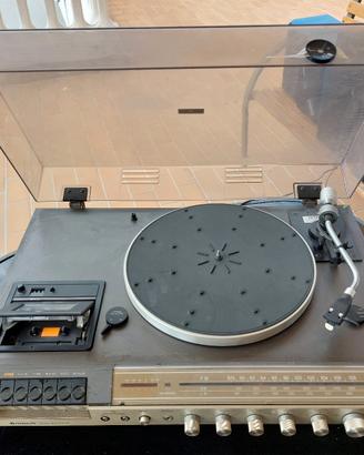 Hitachi giradischi/tuner/audiocassette