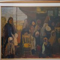 Paolo Canetti olio su tela 50x 60, 1968