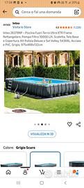 piscina fuori terra intex 10x5
