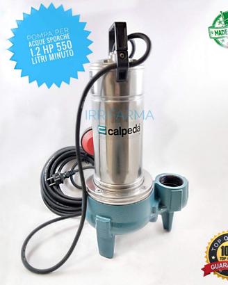 Pompa sommersa acque nere Calpeda GQSM 50-11 220v