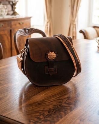 Borsa Artigianale Donna,  Vero Cuoio Italiano, 