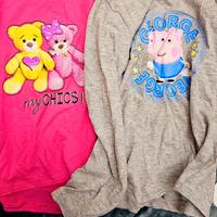 Maglia Hope star e maglia Peppa pig