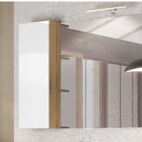 Specchio con mobiletto bagno