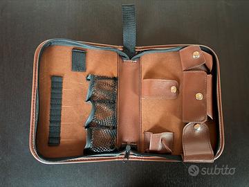 Organizer accessori da golf in similpelle