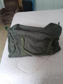 zaino militare verde come nuovo