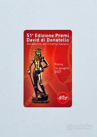 David di Donatello scheda telefonica ARC
