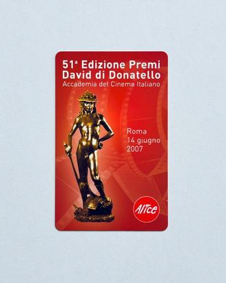 David di Donatello scheda telefonica ARC