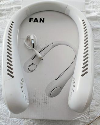 Ventilatore da Collo Portatile Ricaricabile USB