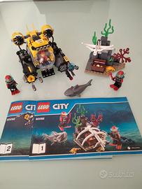 Set lego city 60092 completo con figure e istruzio