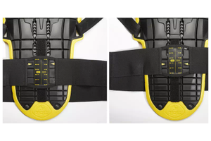Paraschiena Moto BACK WARRIOR EVO Nero Giallo 