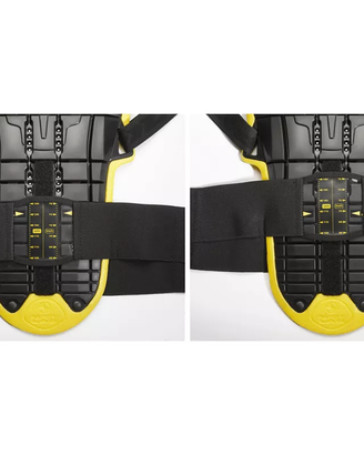 Paraschiena Moto BACK WARRIOR EVO Nero Giallo 
