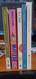 Lotto 5 libri per ragazzi