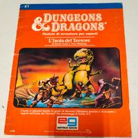L'sola del terrore X1 modulo avventura D&D