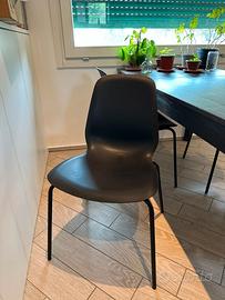 Set 4 Sedie IKEA LIDAS Nere