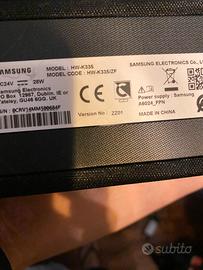 Soundbar Samsung HW-K335/ZF