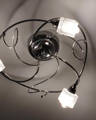 lampadario  3 luci da soffitto 