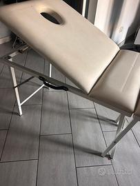 Lettino massaggio e cerette