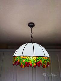 Lampadario stile Tiffany