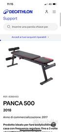 Panca Decathlon