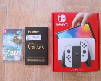 Switch OLED  + Zelda TOTK + Custodia